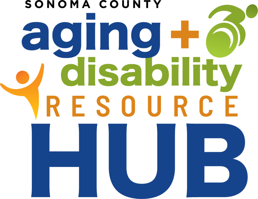 Logo of Sonoma County Aging & Disability Resource Hub.
