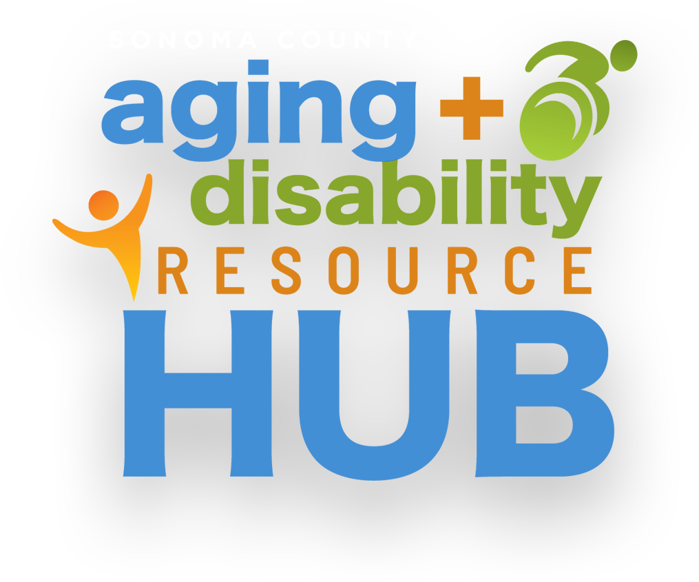 Logo of Sonoma County Aging & Disability Resource Hub.